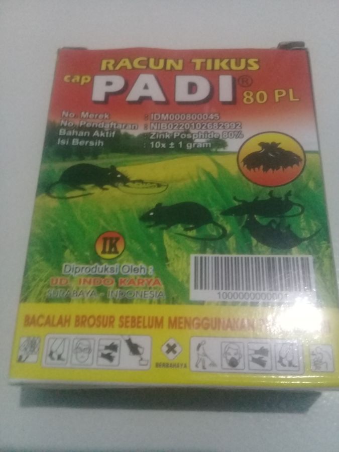 Racun tikus cap padi
