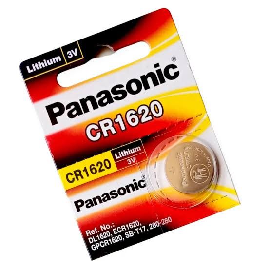 BATU BATERAI KOIN CR 1620 PANASONIC