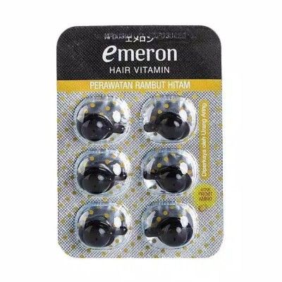 Emeron Hair Vitamin Black Shine 6/1ml