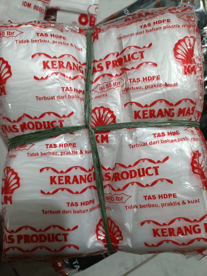 Plastik kerang kecil pack 