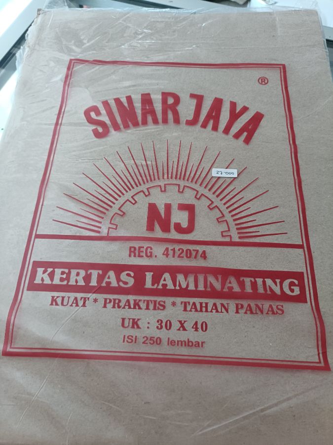 Kertas minyak besar pack 