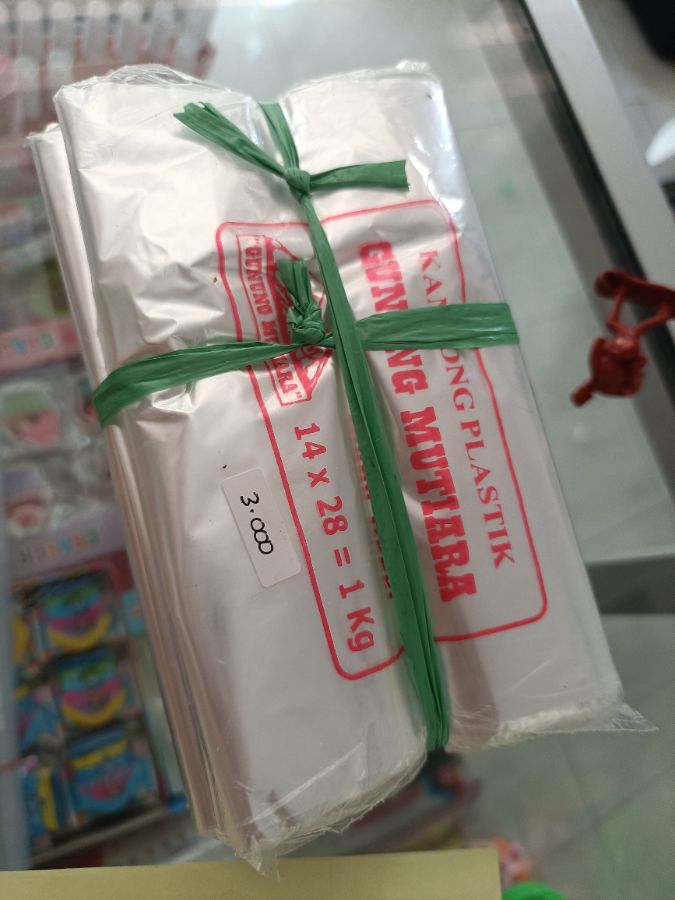 Plastik Gunung mutiara 1kg