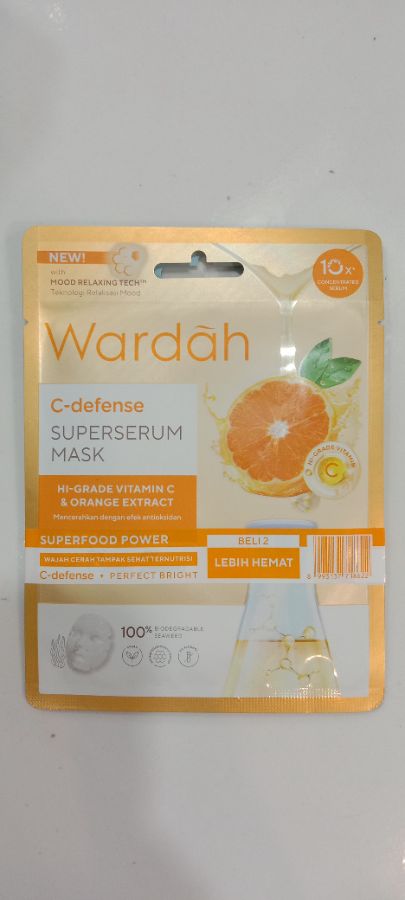 Wardah Super Serum Mask C Defense 20ml