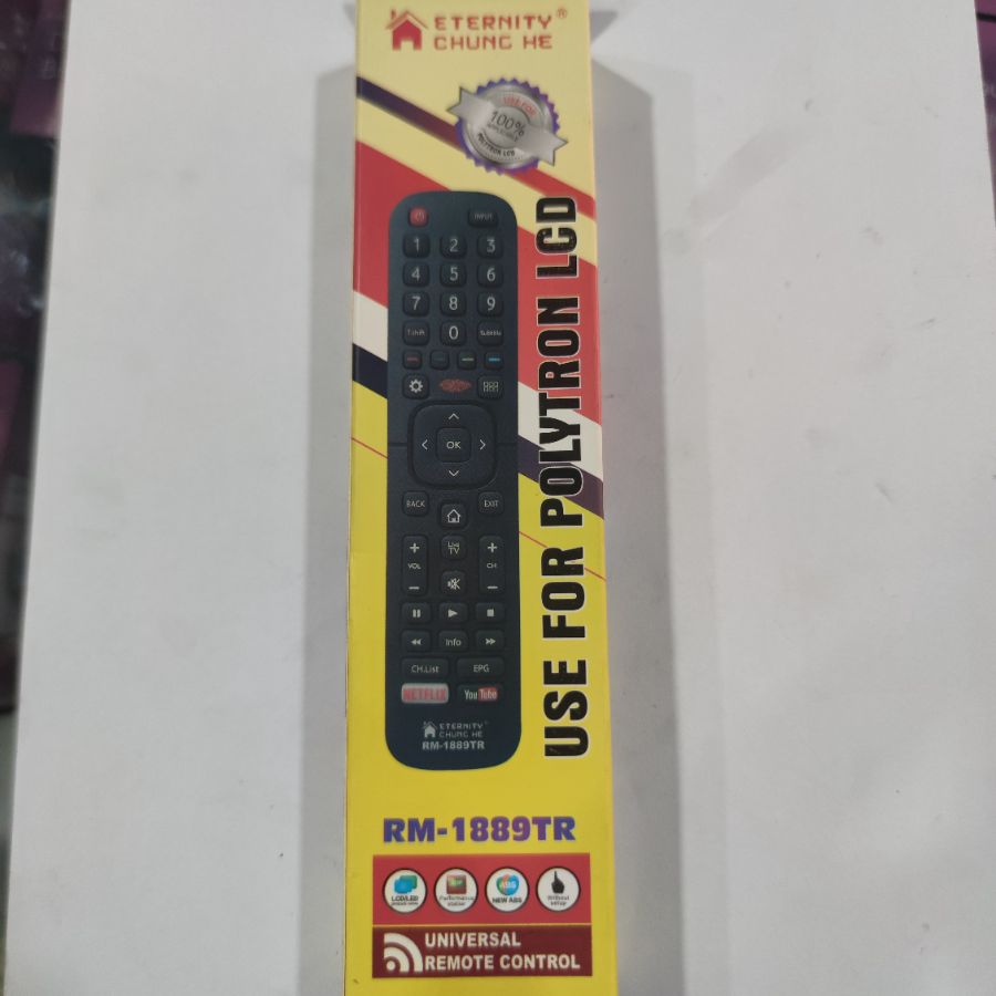 REMOT TV LED POLYTRON CUNG-HE RM 1889 TR ANDROID