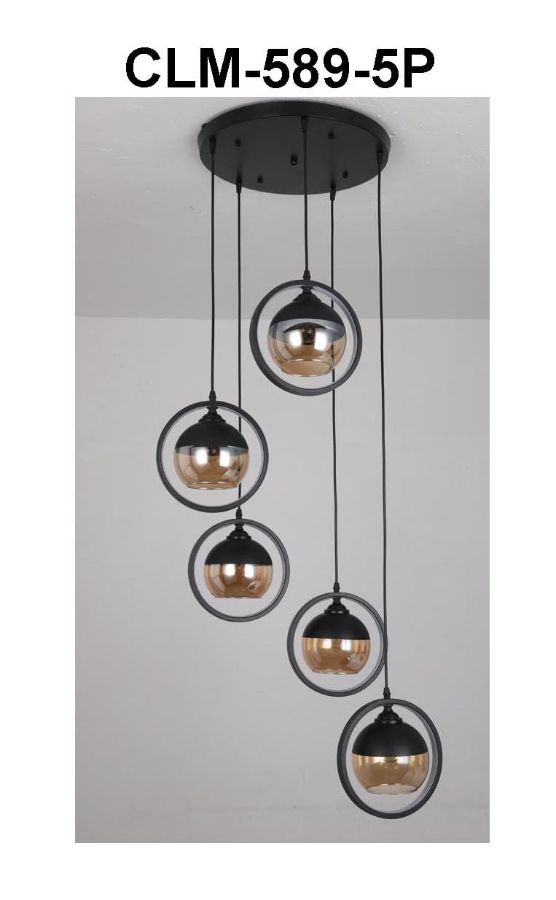 LAMPU GANTUNG CHELIO CLM 589 5P