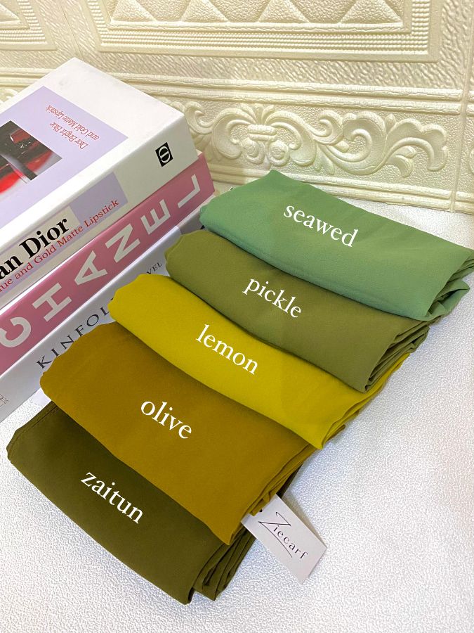 Pashmina Ceruty Seawed