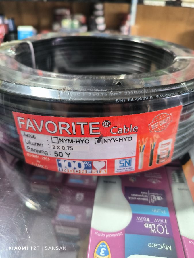 NYYHY FAVORITE 2 X 0.75 50 YARD