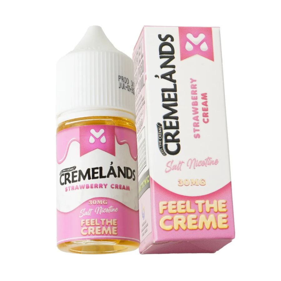 Cremelands straw cream