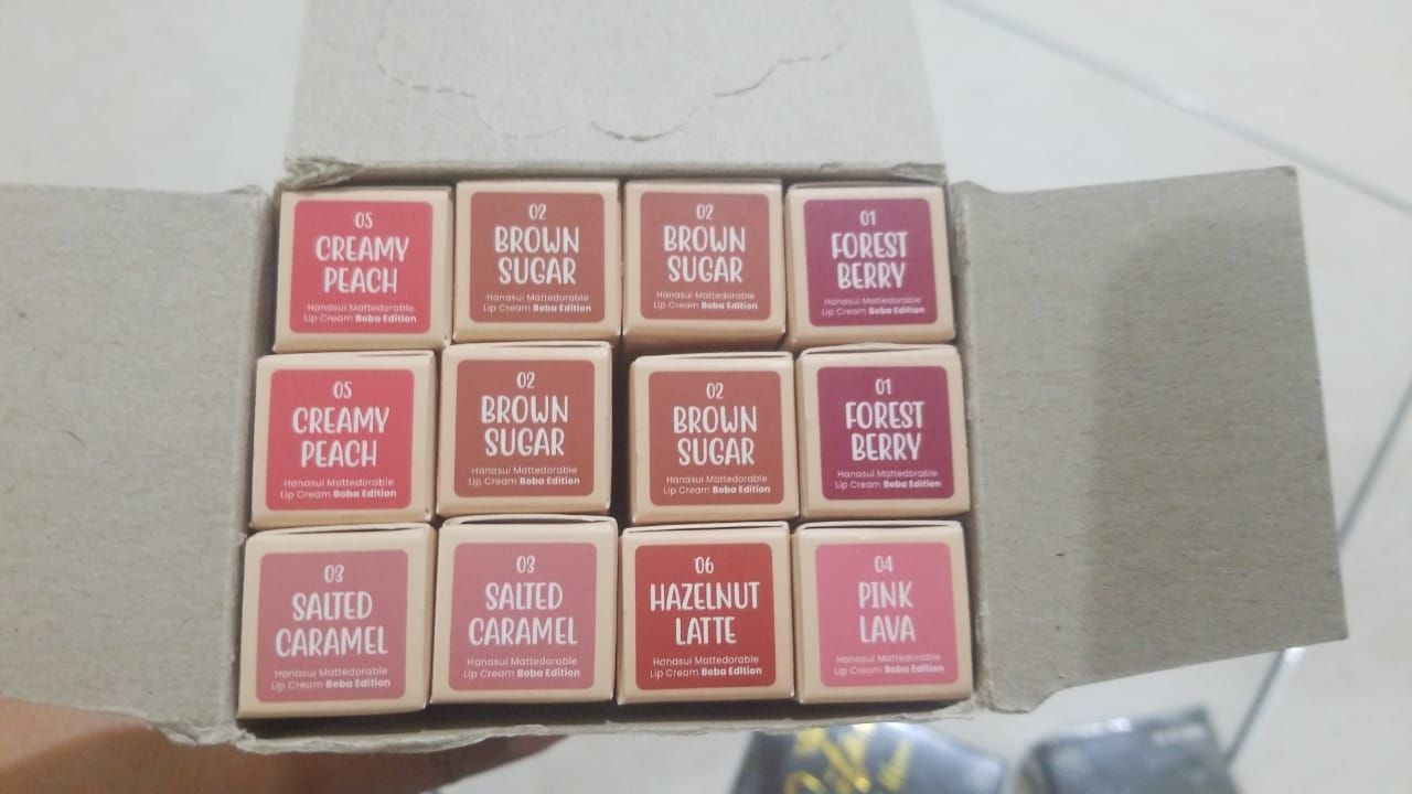 Lipcream hanasui boba 