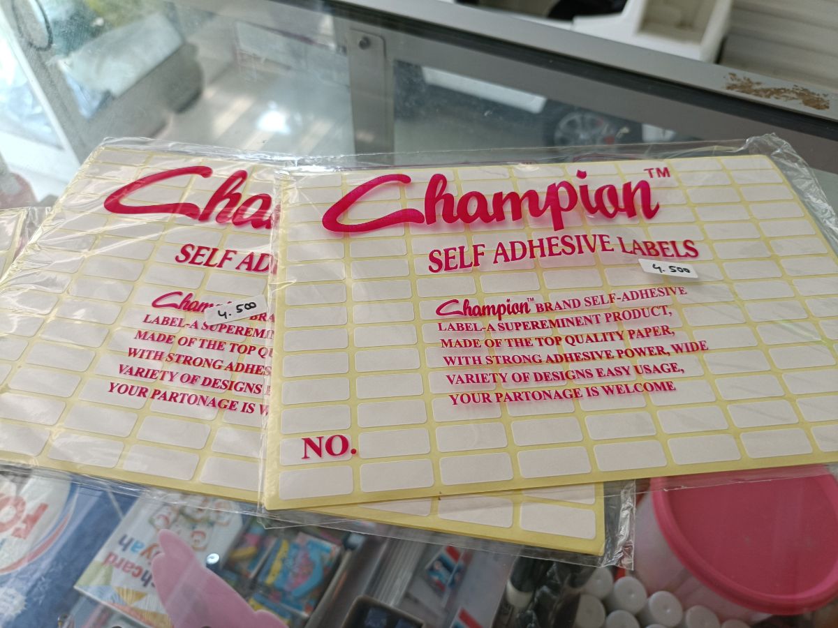 Label kecil