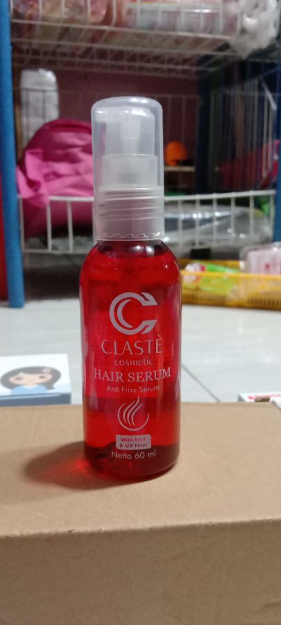 Claste Cosmetik Hair Serum Merah 60ml