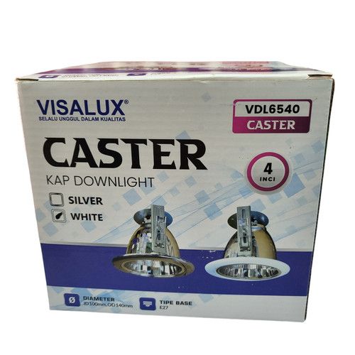 DOWNLIGHT 4  SILVER VISALUX