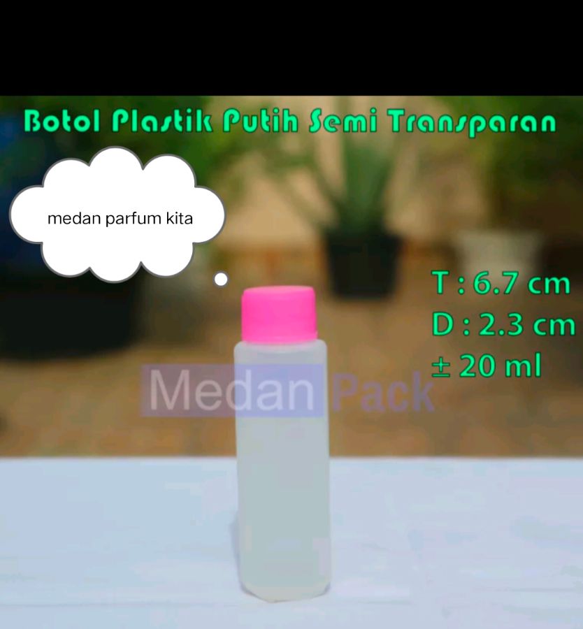Botol plastik 20 mili