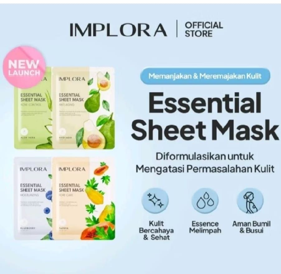 Sheet mask implora
