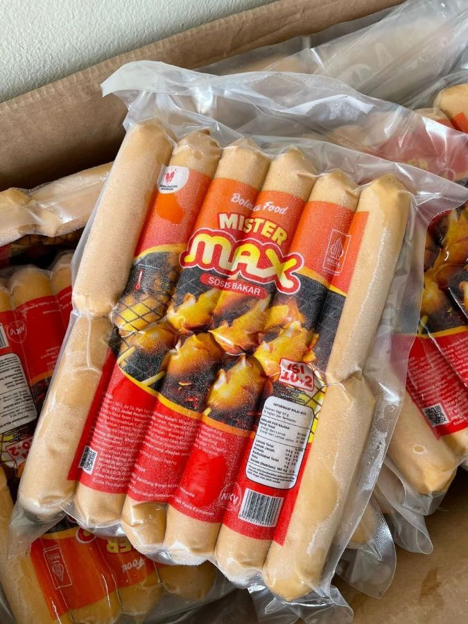 Sosis Bakar mister max 12s