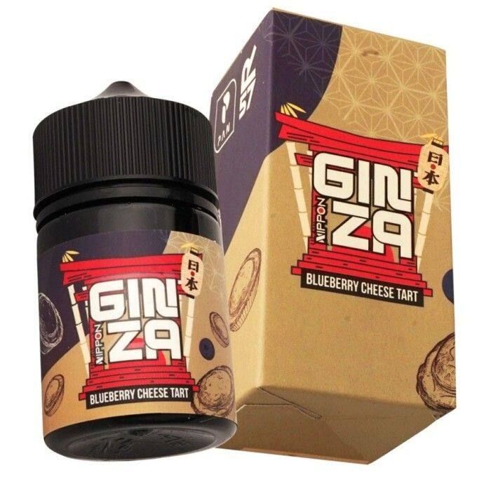 Ginza blueberry chese tart 6mg
