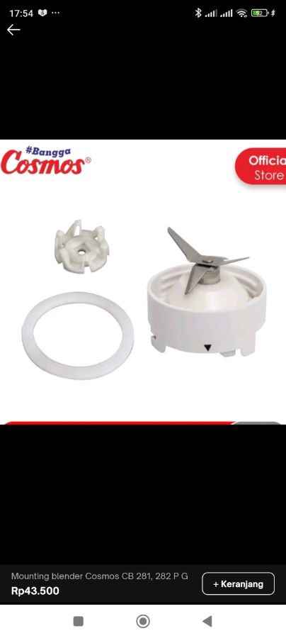 MOUNTING BLENDER COSMOS 281 ORI