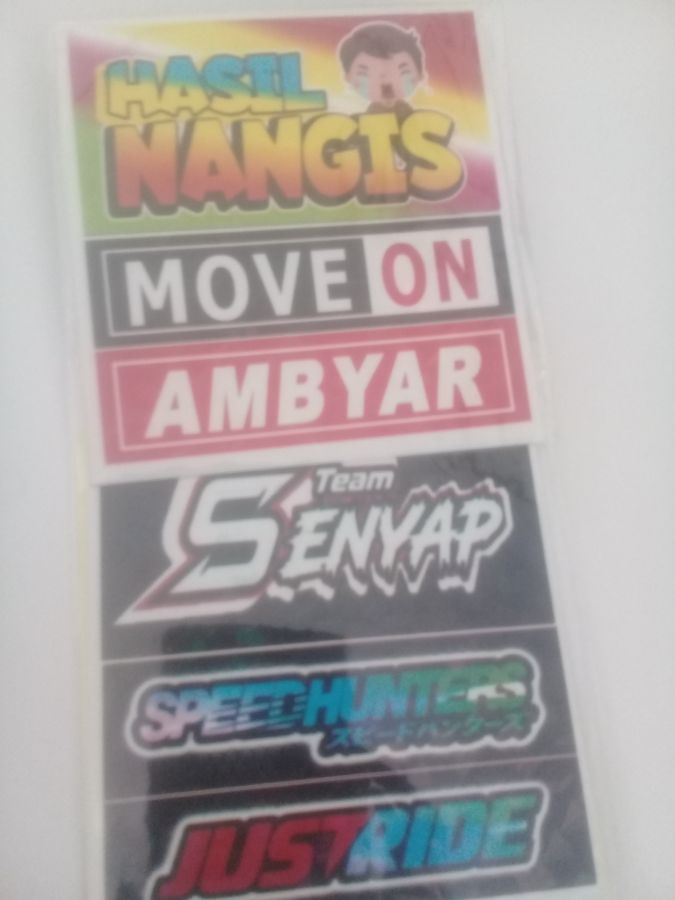 Stiker kata gaul