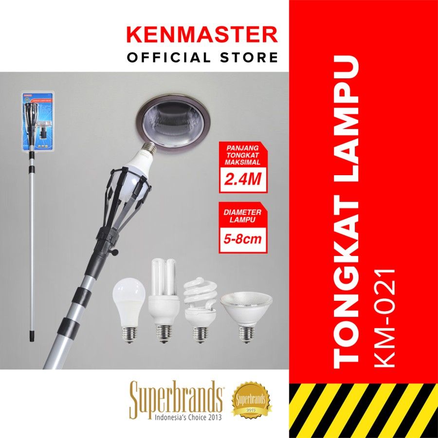 STIK LAMPU KEN MASTER 2.4 M 021