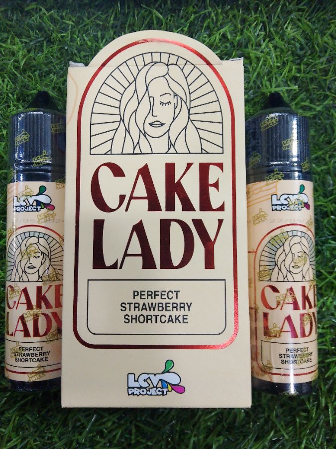 Lcv cake lady strawberry 3mg 