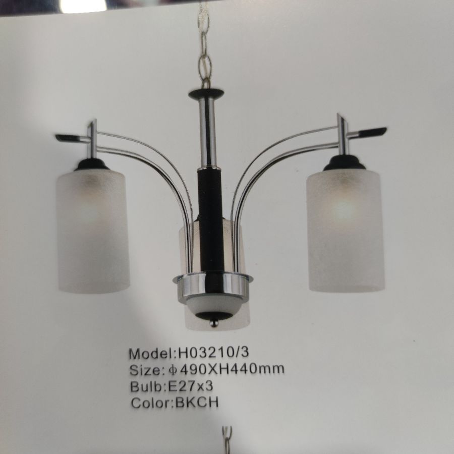 LAMPU GANTUNG 3210/3 BKCH