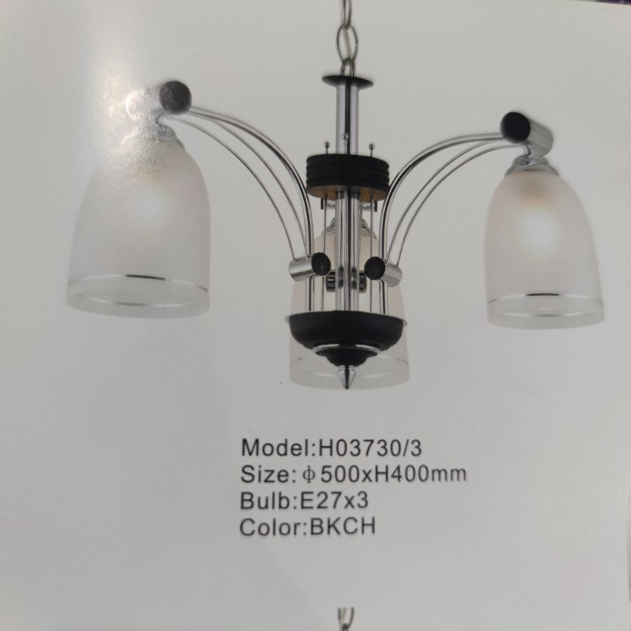 LAMPU GANTUNG 3730/ BKCH