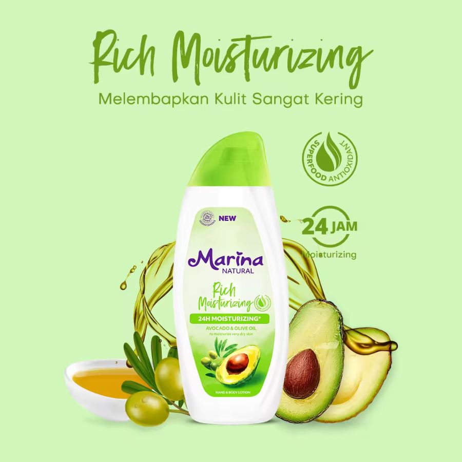 Marina Natural Avocado & Olive Oil 335ml