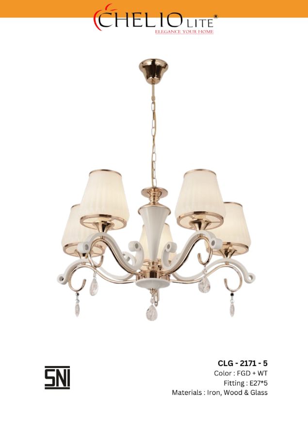 LAMPU GANTUNG CHELIO 2171 5