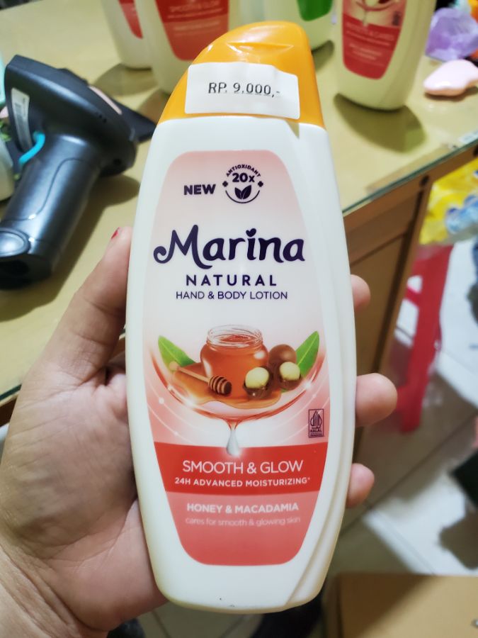 Marina Natural Hand & Body lotion 190ml
