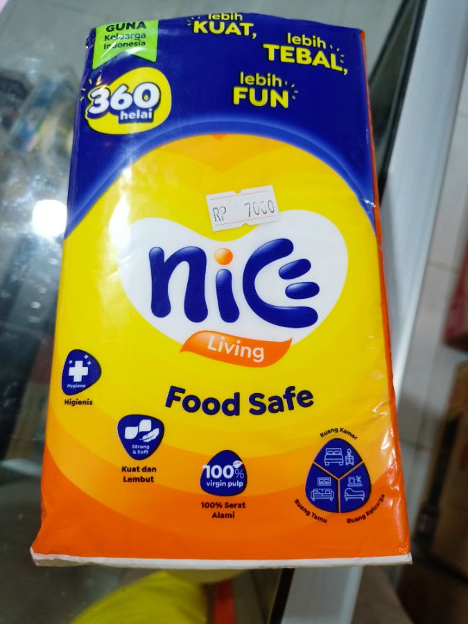 Tisu nice 380 helai