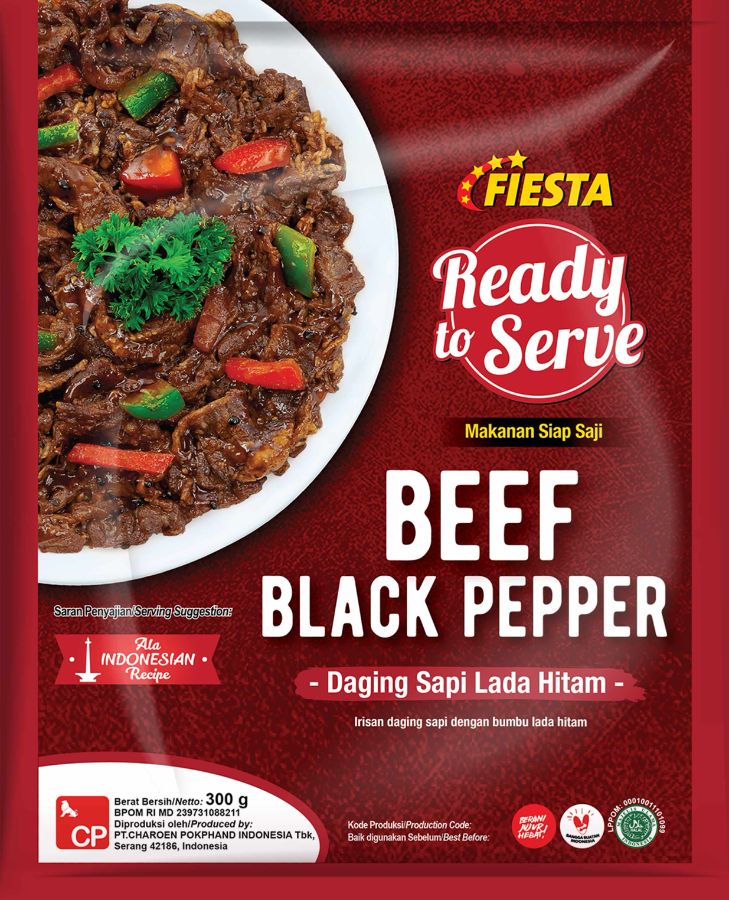 Fiesta ready to serve blackpapper