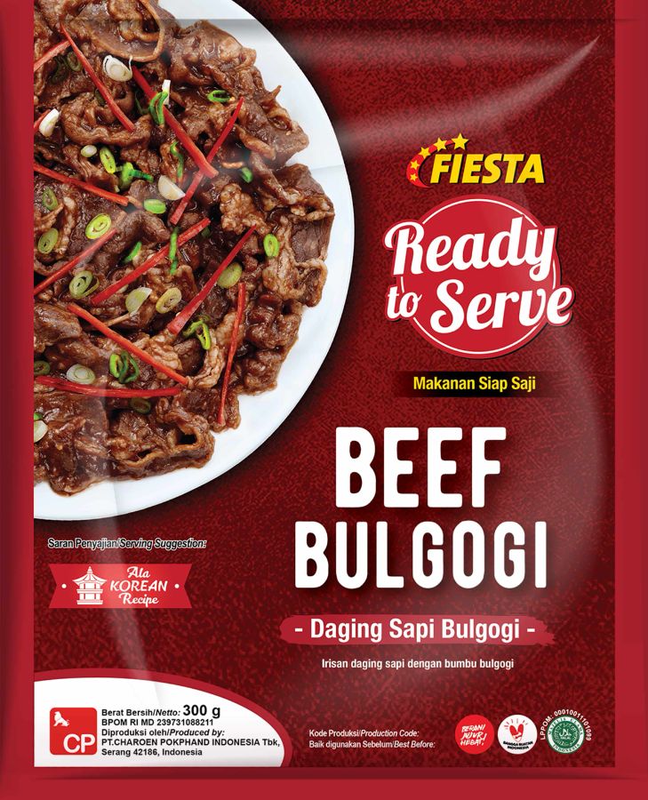 Fiesta ready to serve bulgogi