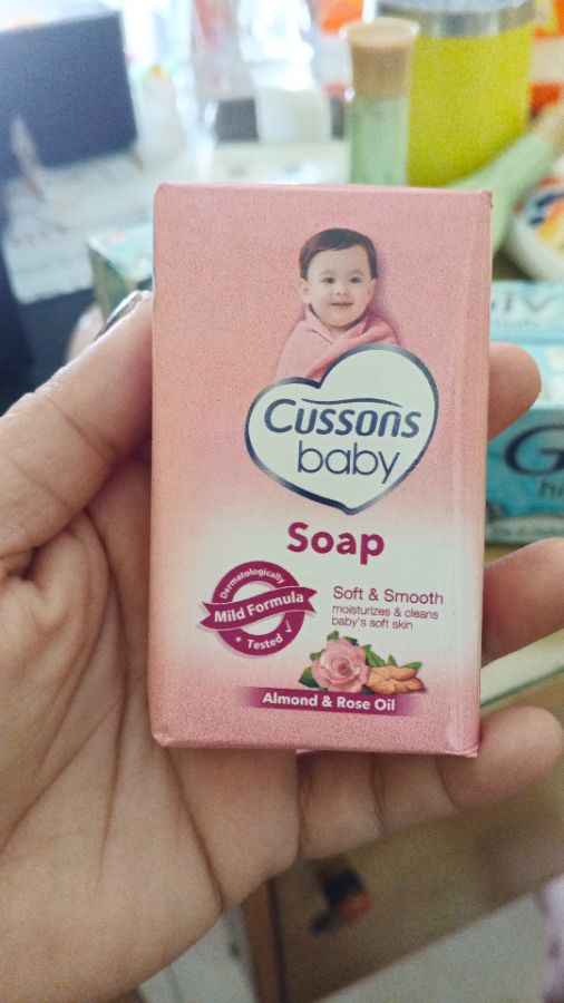 Cussons baby almond & rose