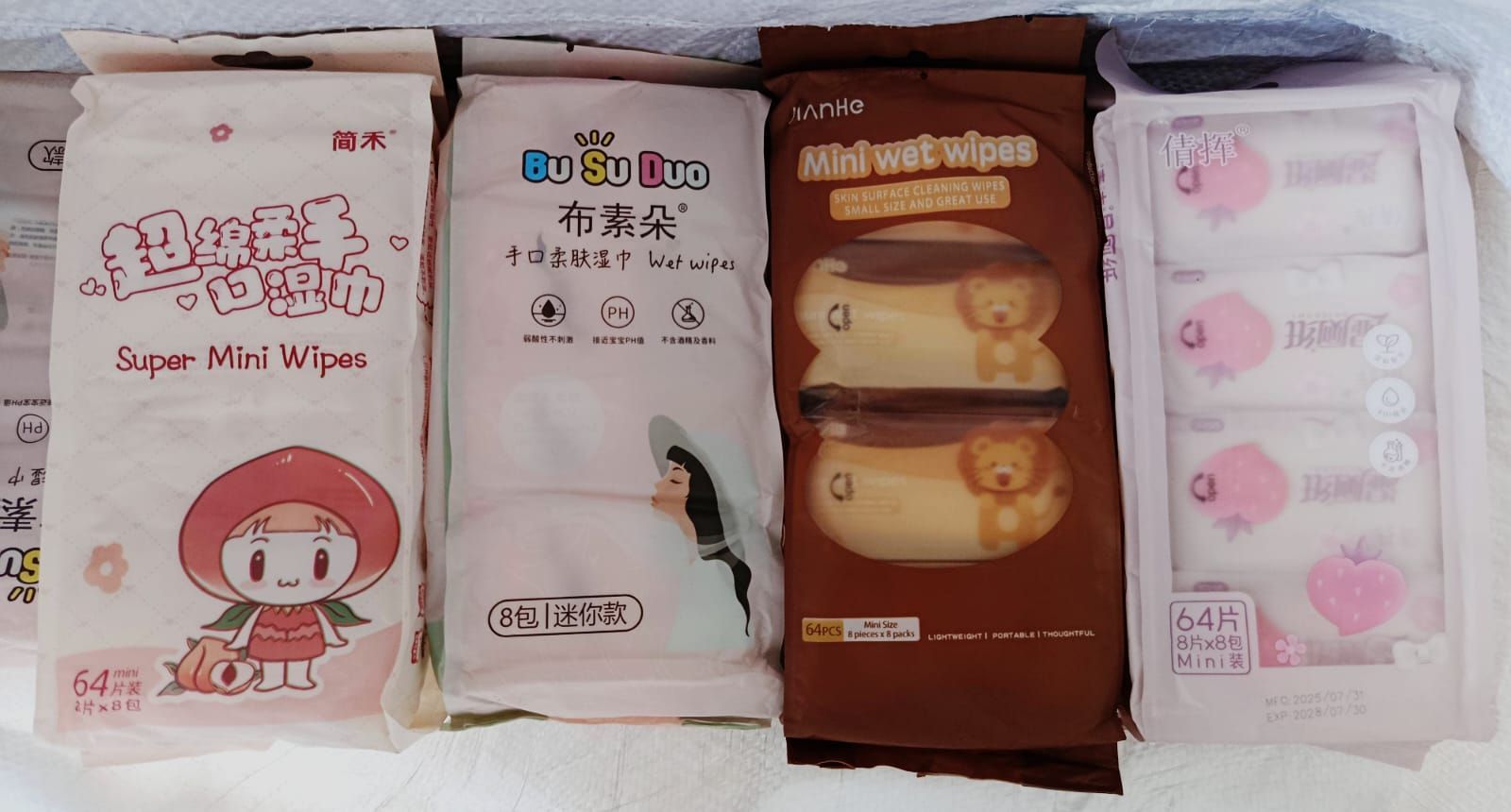 Tissue basah import