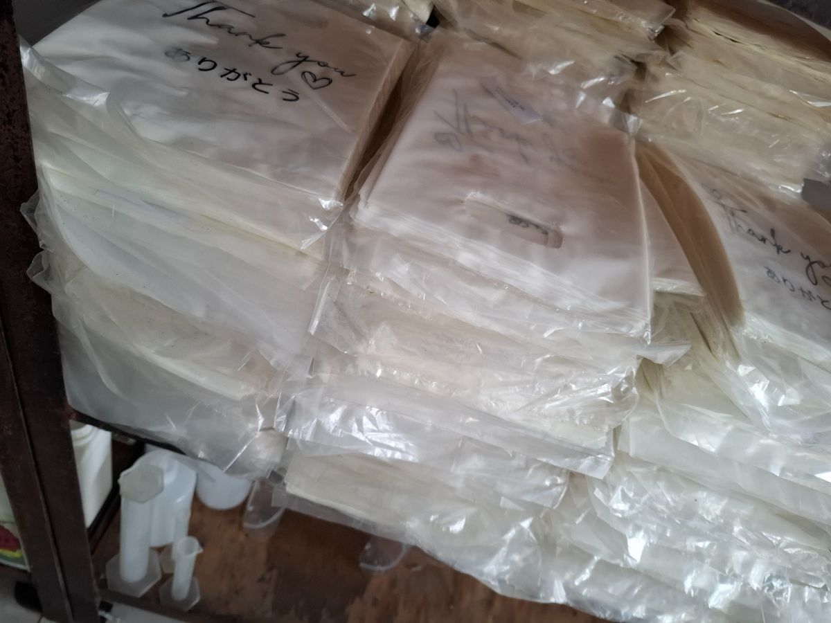 Plastik shoping bek 20 X30 isi 50 pcs