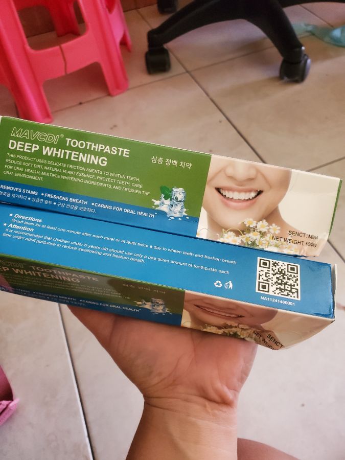 MAVCDI TOOTHPASTE