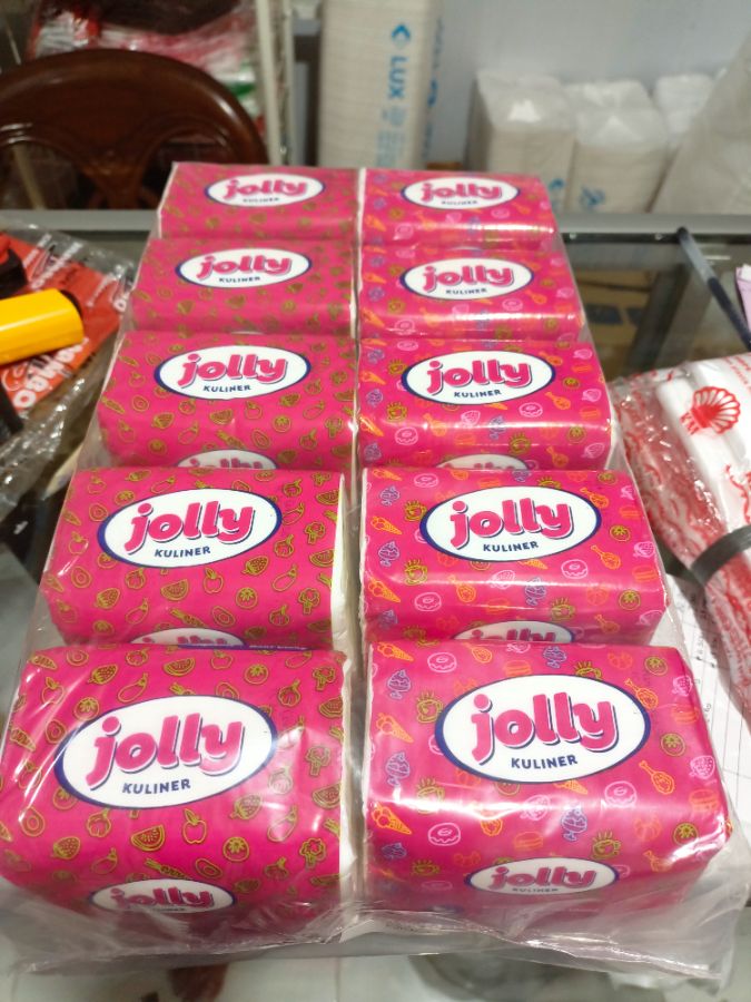 Tisu Jolly harga baru per bal