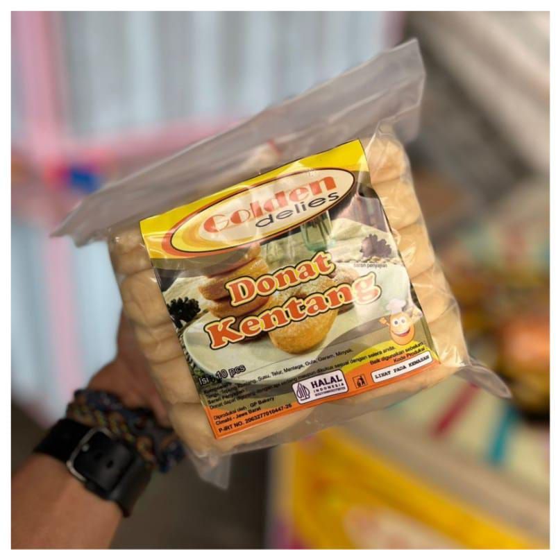 Delies donut kentang 10s