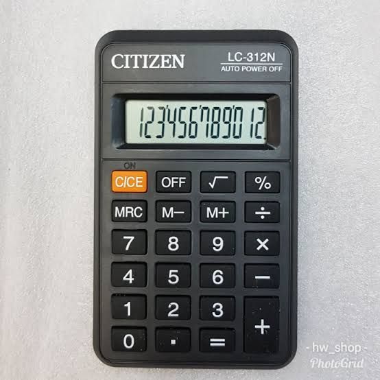 KALKULATOR CITIZEN 312