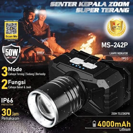 SENTER KEPALA MITSUYAMA ZOOM 50W