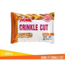 HOME Kentang Crinkle 1 Kg