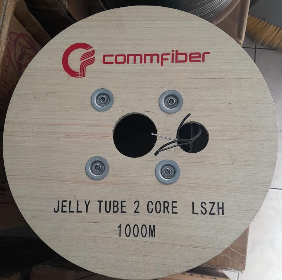 COMMFIBER KABEL FO 2 CORE TUBE JELY 3 SELING 1KM