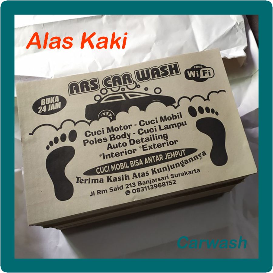 ALAS KAKI PENCUCIAN 32X45 CM (MINIMAL 500 LBR)