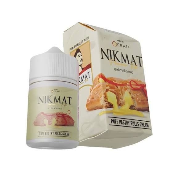 Nikmat v1 puff pastry rolls creamy 6mg