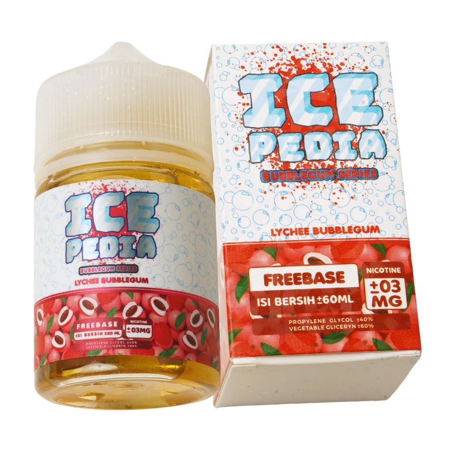 Ice pedia lychee bubblegum 3mg