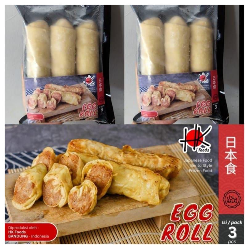 Aneka bento Eggroll premium