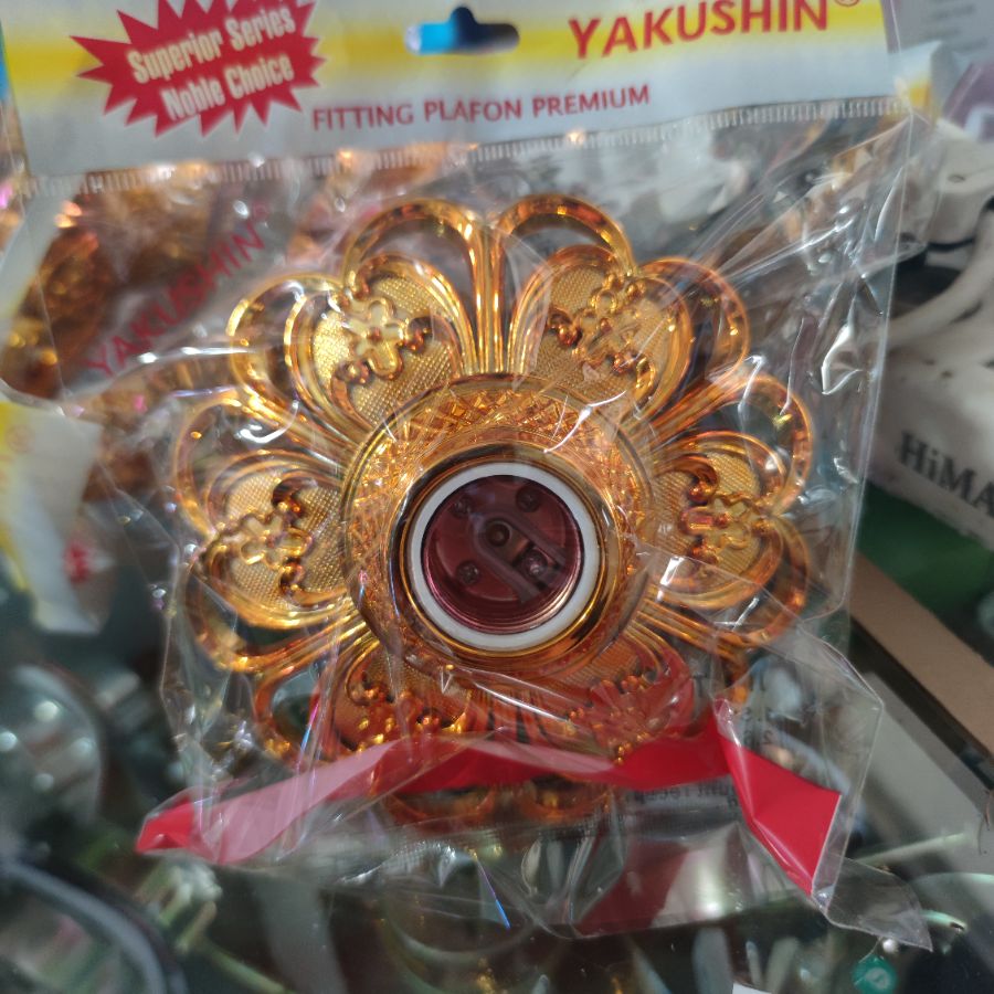 FITING LAMPU HIAS YAKUSHIN GOLD