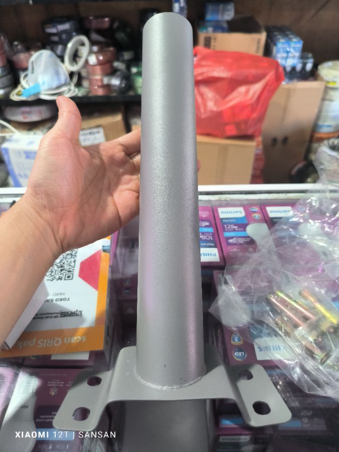 TIANG LAMPU PJU 30 CM HINOLUX