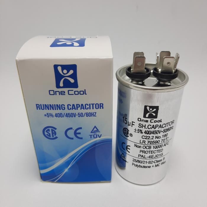 KAPASITOR AC 15 UF 450V ONE COOL