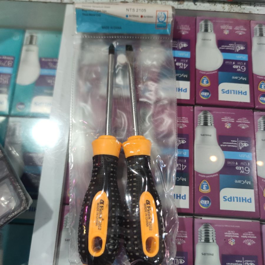 OBENG SET 2 IN KARET FATICK